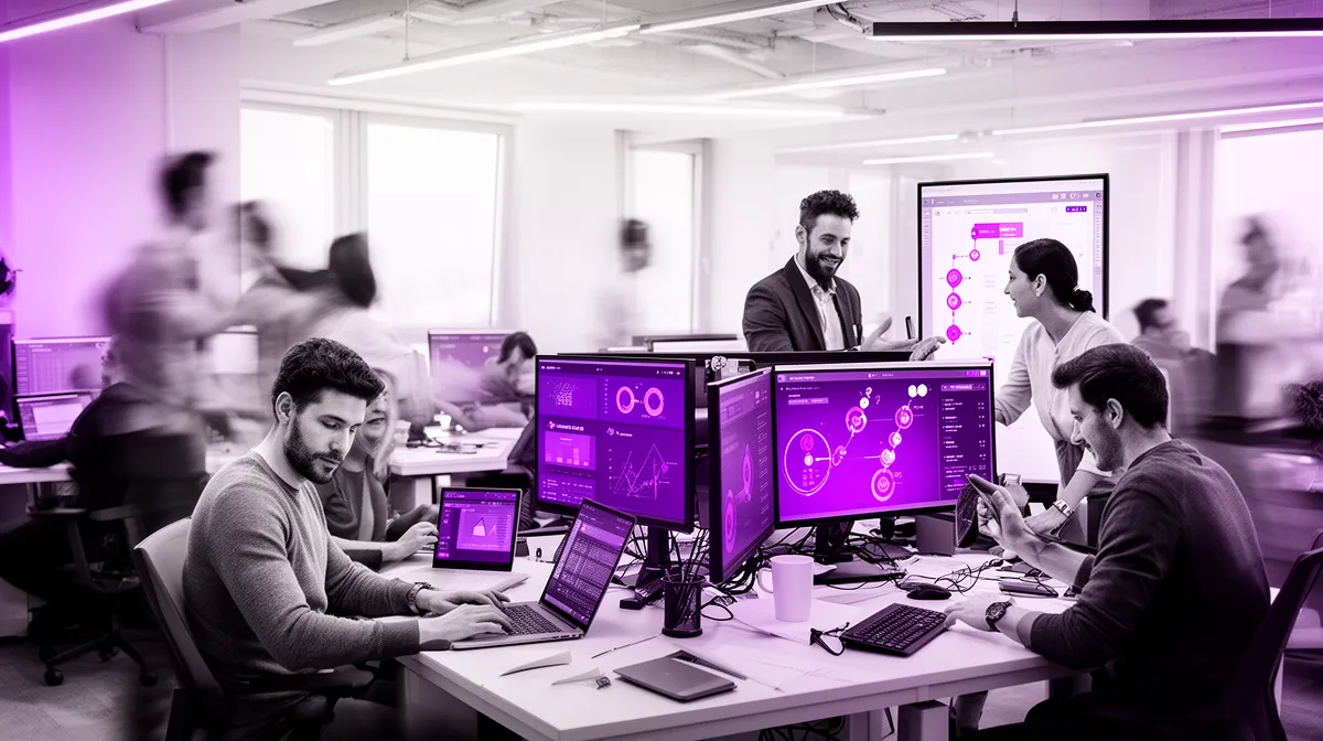 90-day enterprise AI governance and delivery rollout execution in a modern team setting