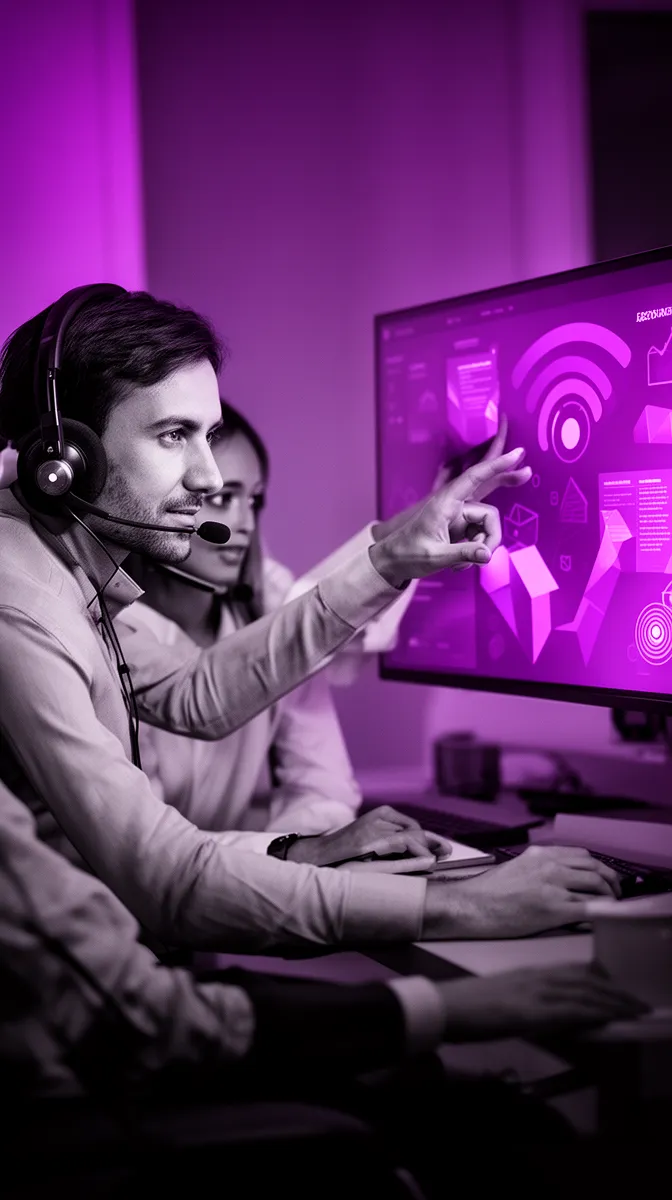 Agent coaching session for hybrid bot–human call handling and escalation