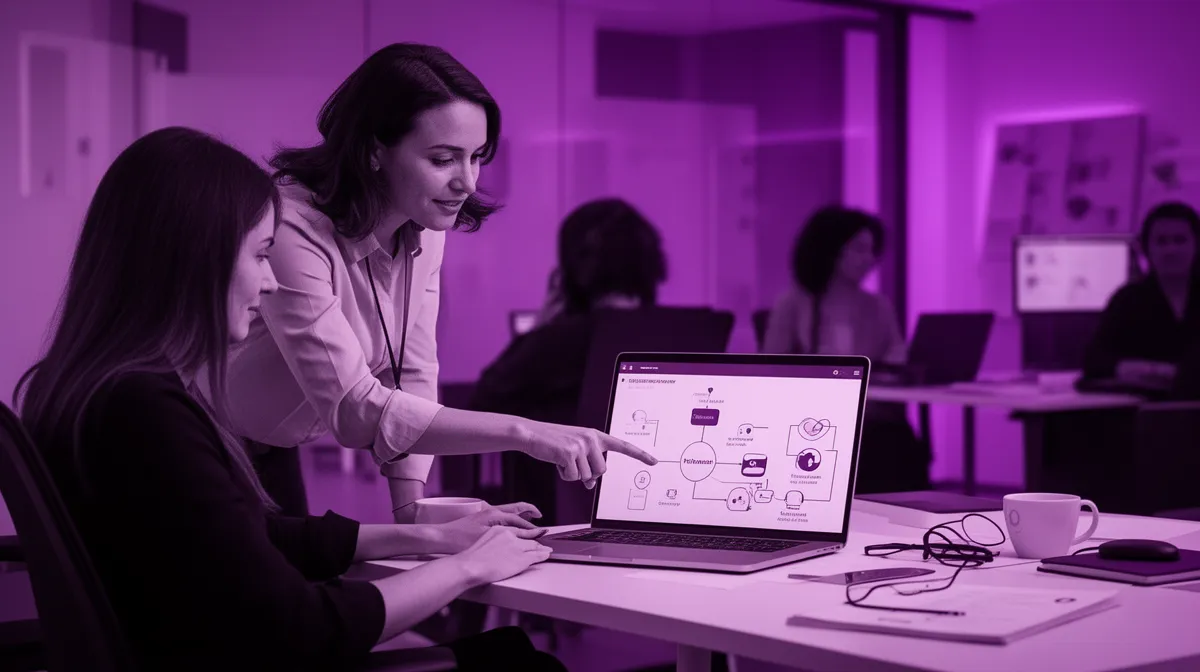 Support team training for implementing an AI agent for customer support case resolution