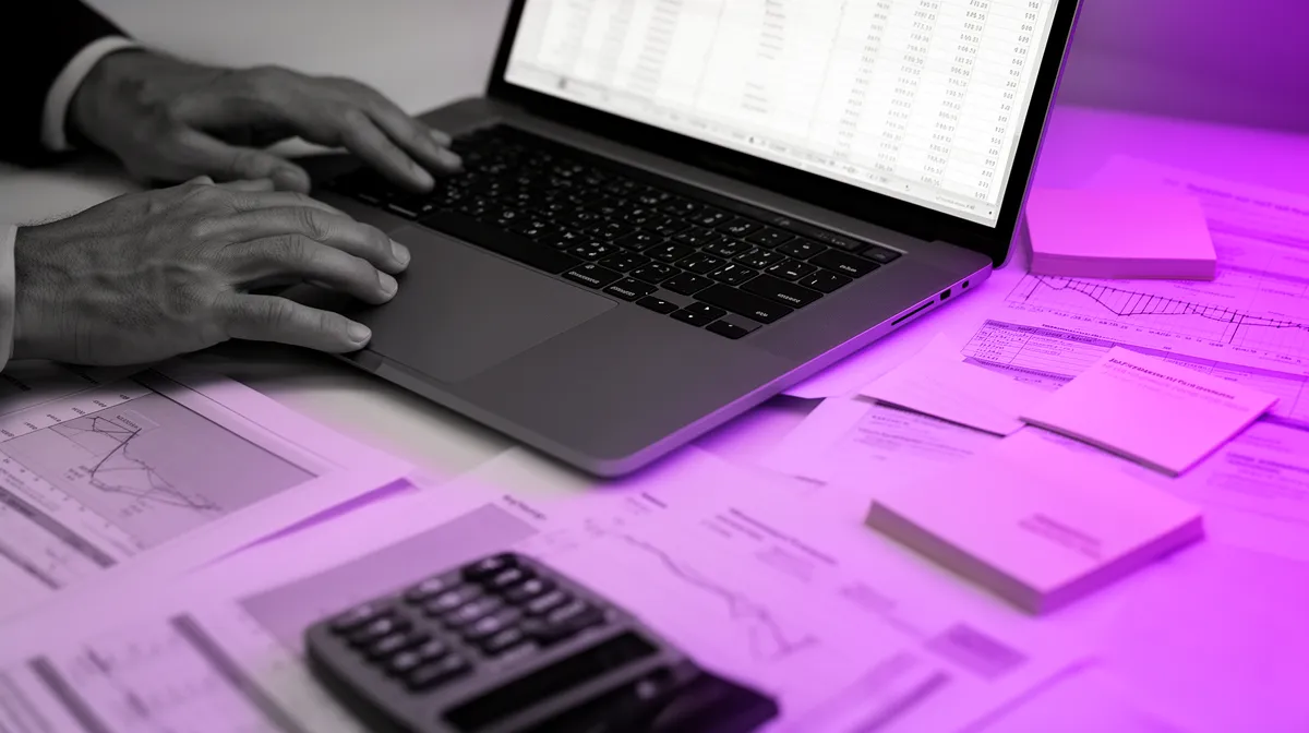 Financial modeling workspace for an AI business case and total cost of ownership