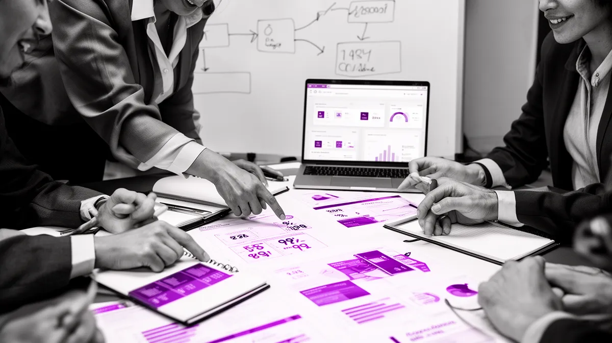 Executive workshop focused on AI consulting services use-case prioritization with real metrics