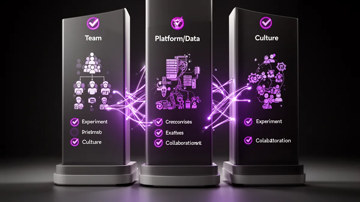 Three readiness pillars for ai team augmentation across team, platform and culture