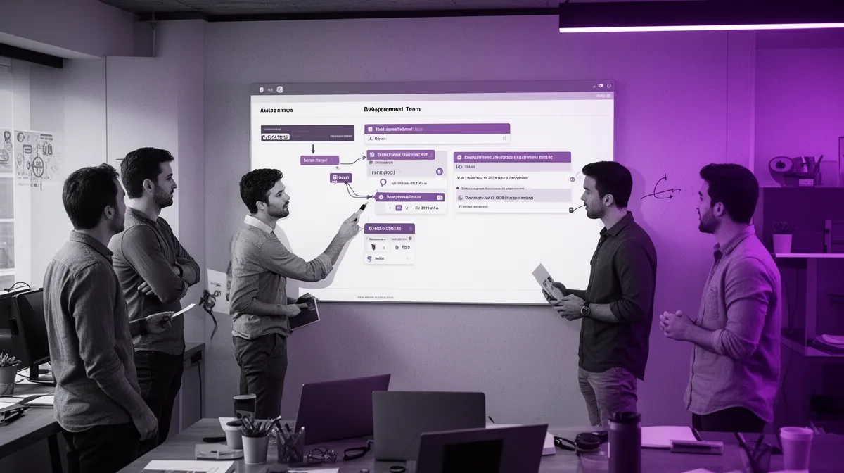 Product team shipping adaptive automation for intelligent automation services in production