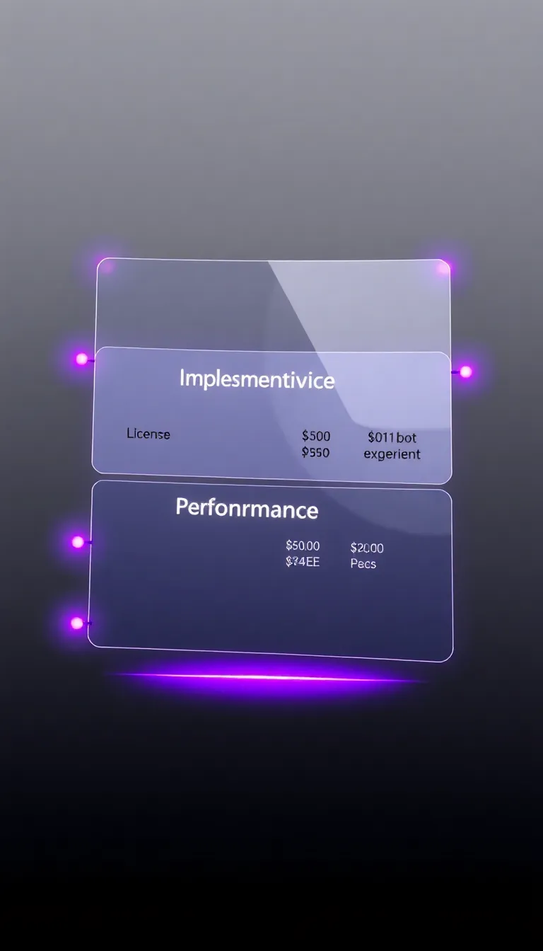 Conceptual illustration of chatbot contract components for pricing negotiation