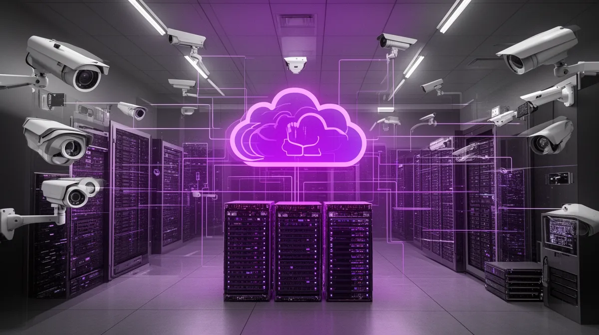 Cloud computer vision architecture with cameras streaming selectively to centralized GPUs