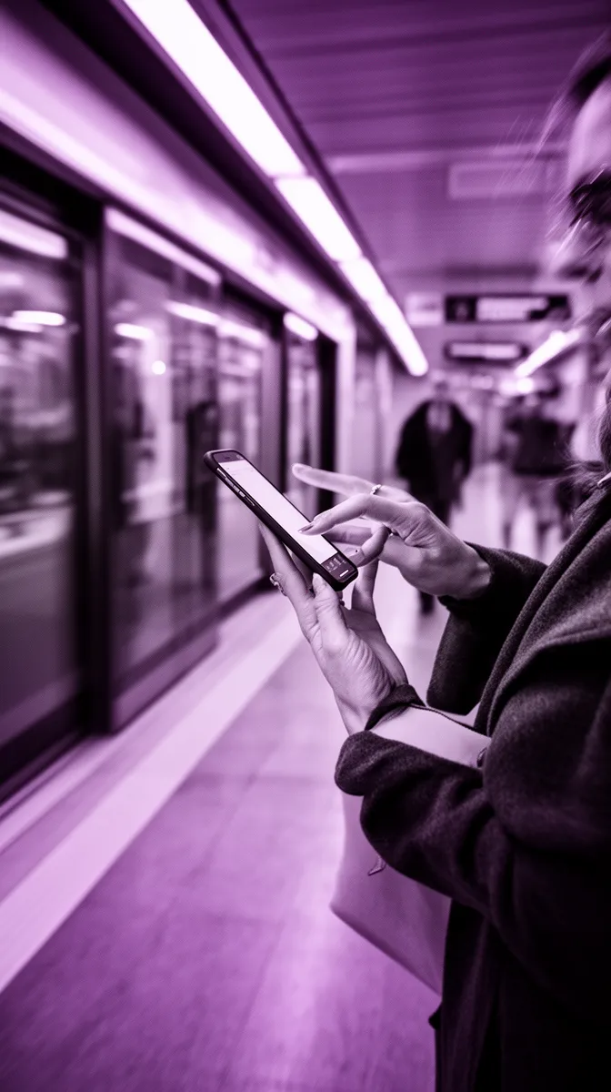 Customer completing a task quickly with an intelligent virtual assistant on mobile