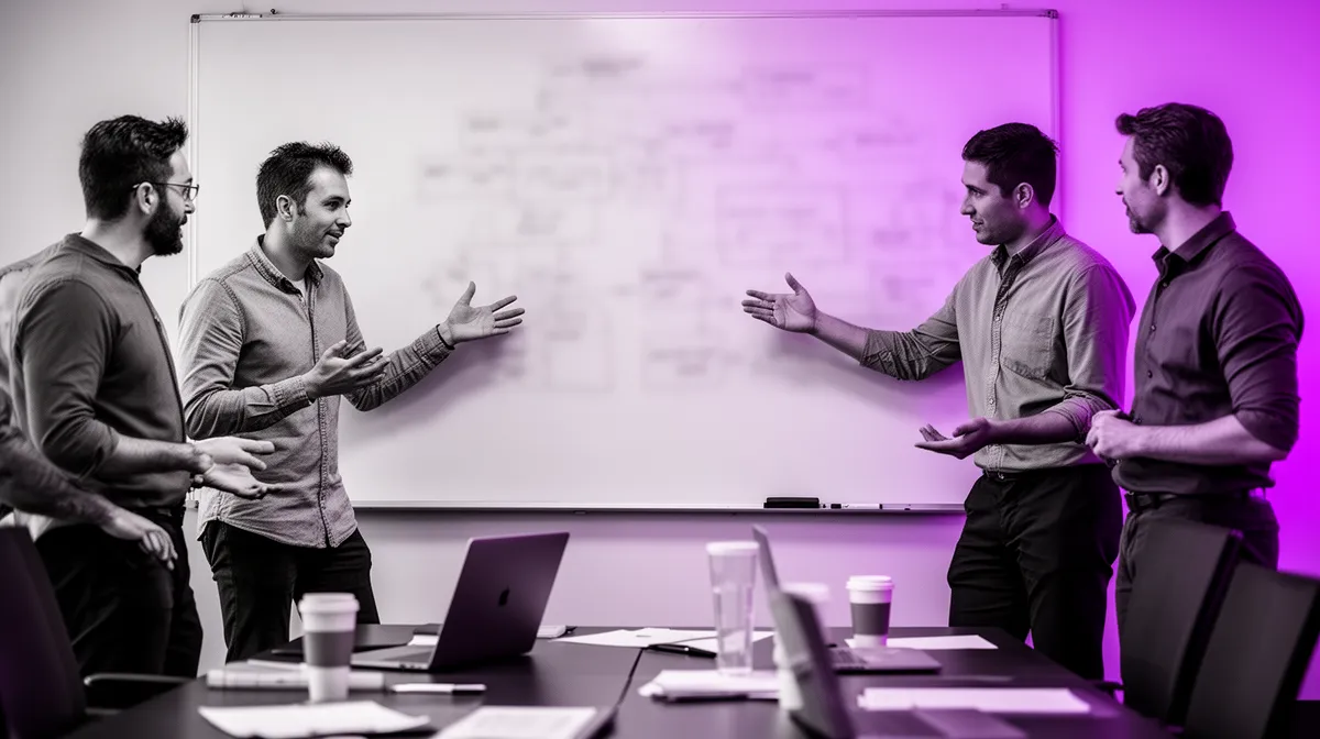 Engineers planning an adaptive real-time fraud detection architecture