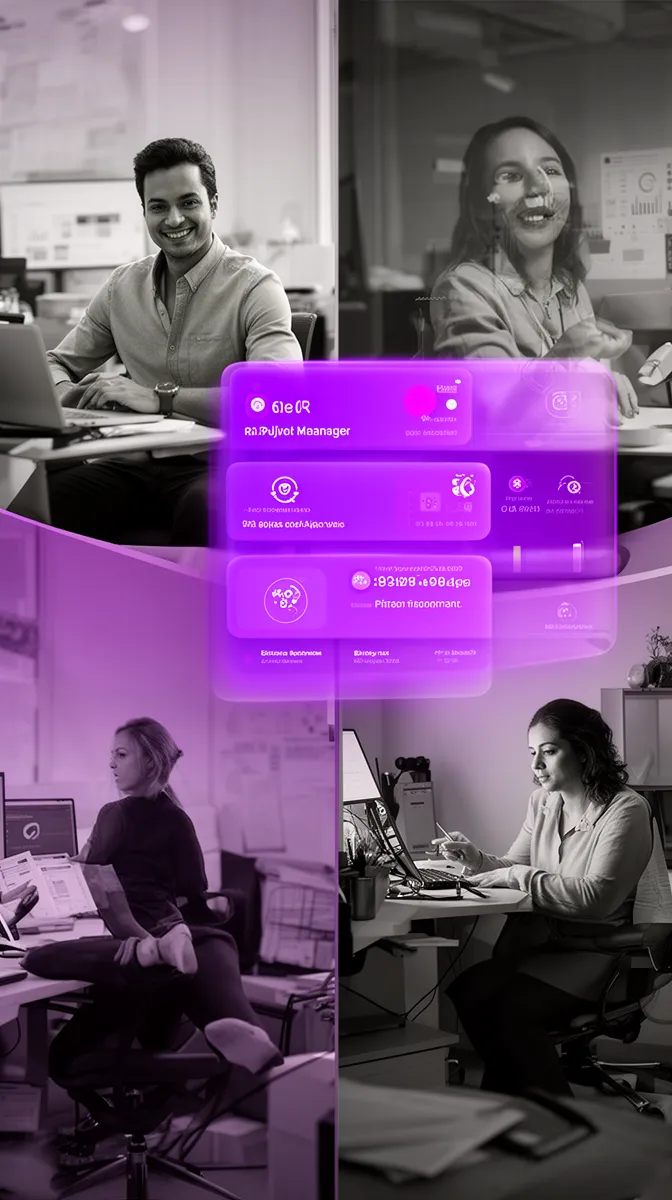 Enterprise AI digital assistant supporting multiple knowledge worker personas with tailored workflows