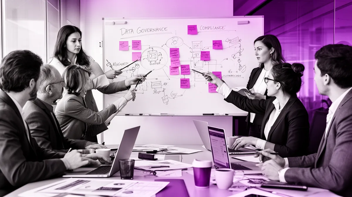 Cross-functional governance workshop for enterprise AI integration planning
