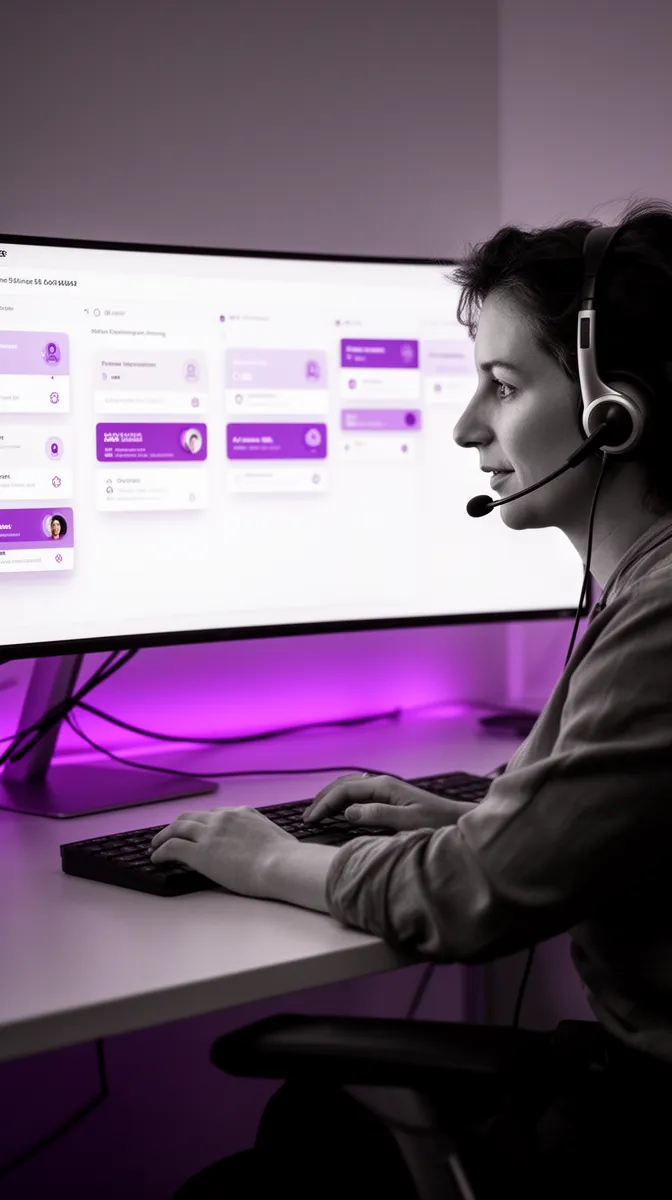 Human-in-the-loop customer service AI escalation with agent reviewing case context
