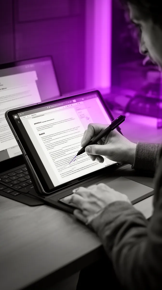 Human-in-the-loop document review for draft-to-final efficiency