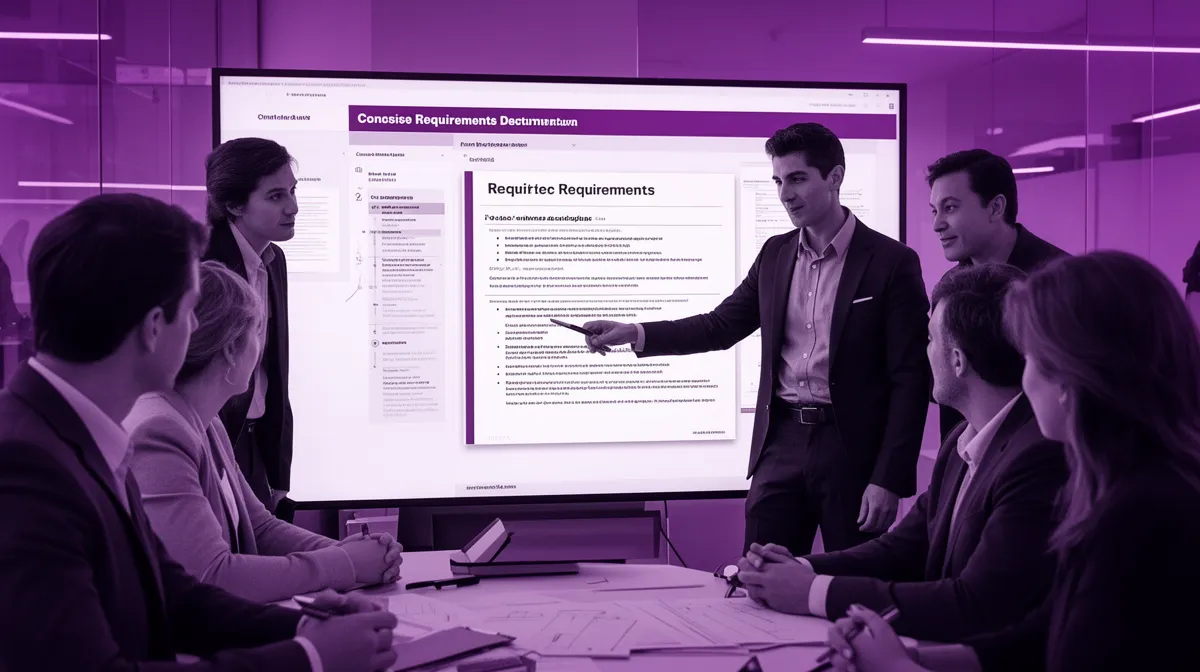 Team reviewing implementation-ready deliverables for an ai implementation roadmap