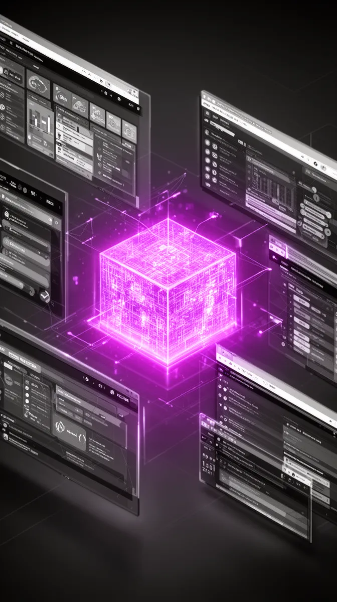 Integrated enterprise systems connected through a central risk decision engine