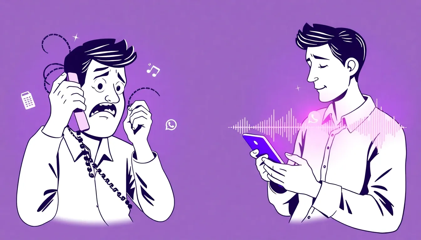 Comparison of legacy IVR and AI voice bot for WhatsApp improving CX in emerging markets