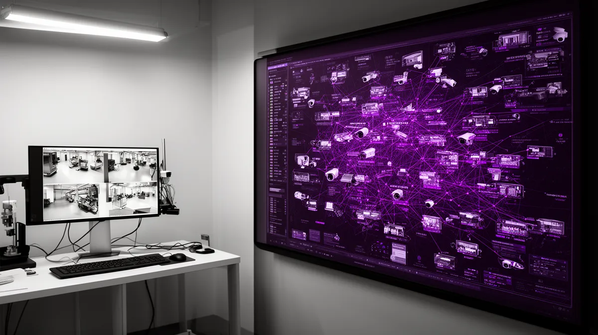 Comparison of lab setup versus multi-site computer vision deployment architecture