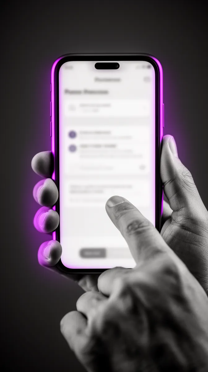User privacy and consent moment on a smartphone for AI-powered mobile apps