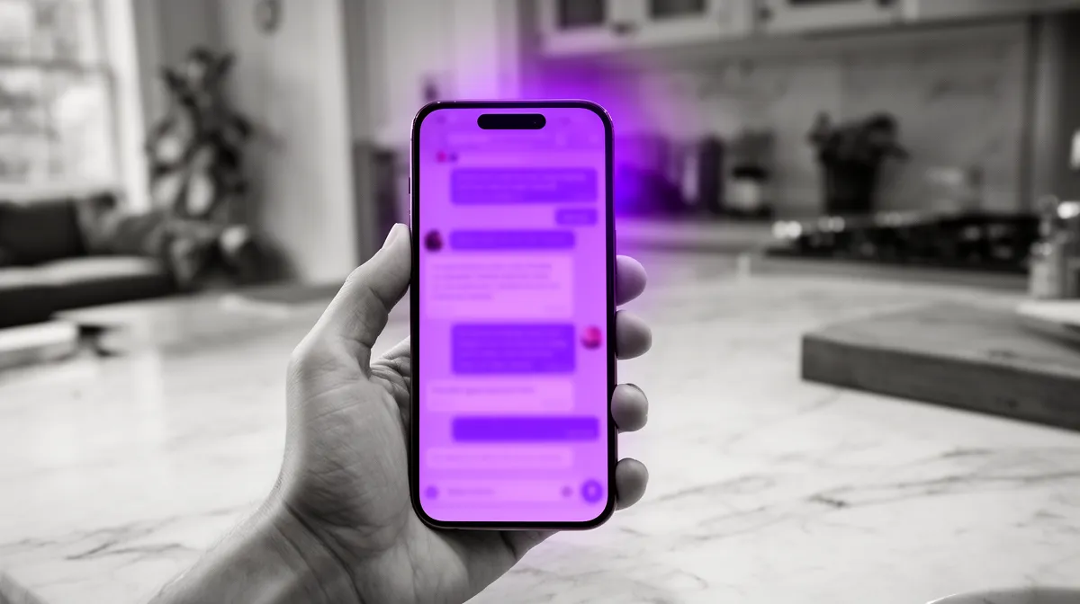 Mobile messaging support experience for a sentiment analysis chatbot in customer service automation