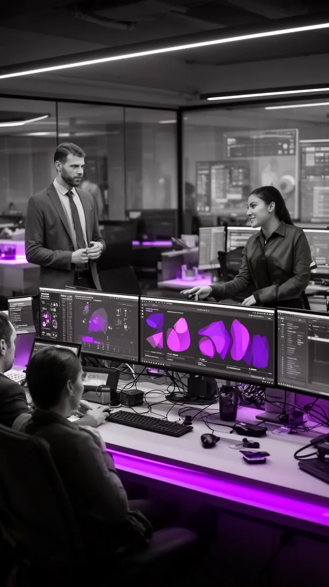 Operations team workflow where production AI systems are adopted