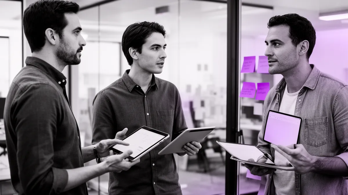 Team coordinating a phased rollout to deploy customer support chatbot safely