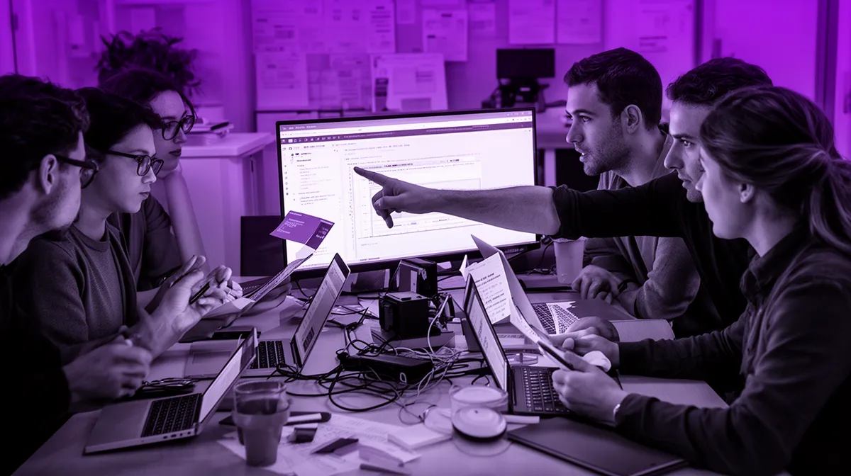 Team piloting AI MVP development workflow with monitoring and evaluation