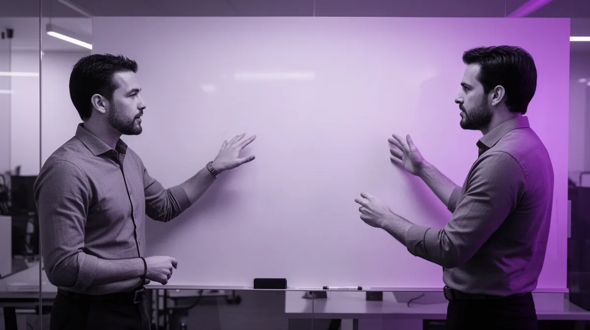 Team interview session discussing model validation and deployment integration