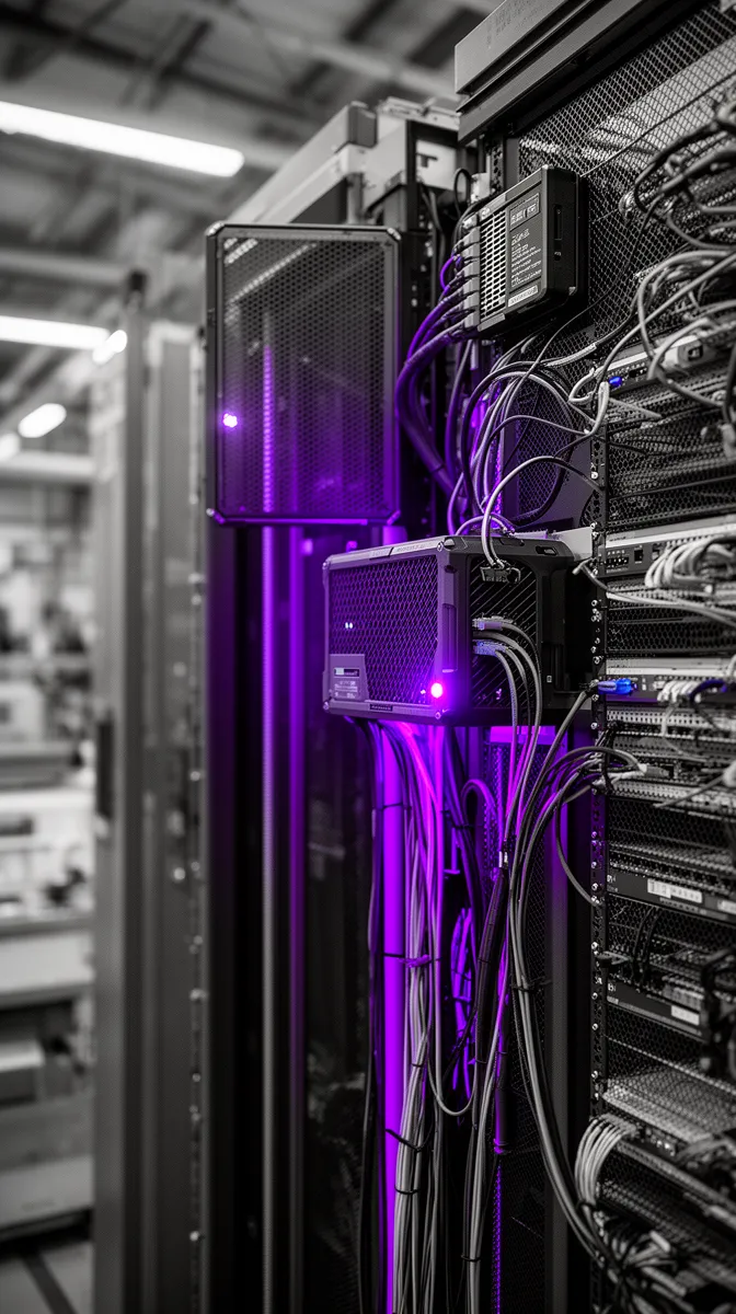 Rugged edge device setup for edge AI for manufacturing and MES integration