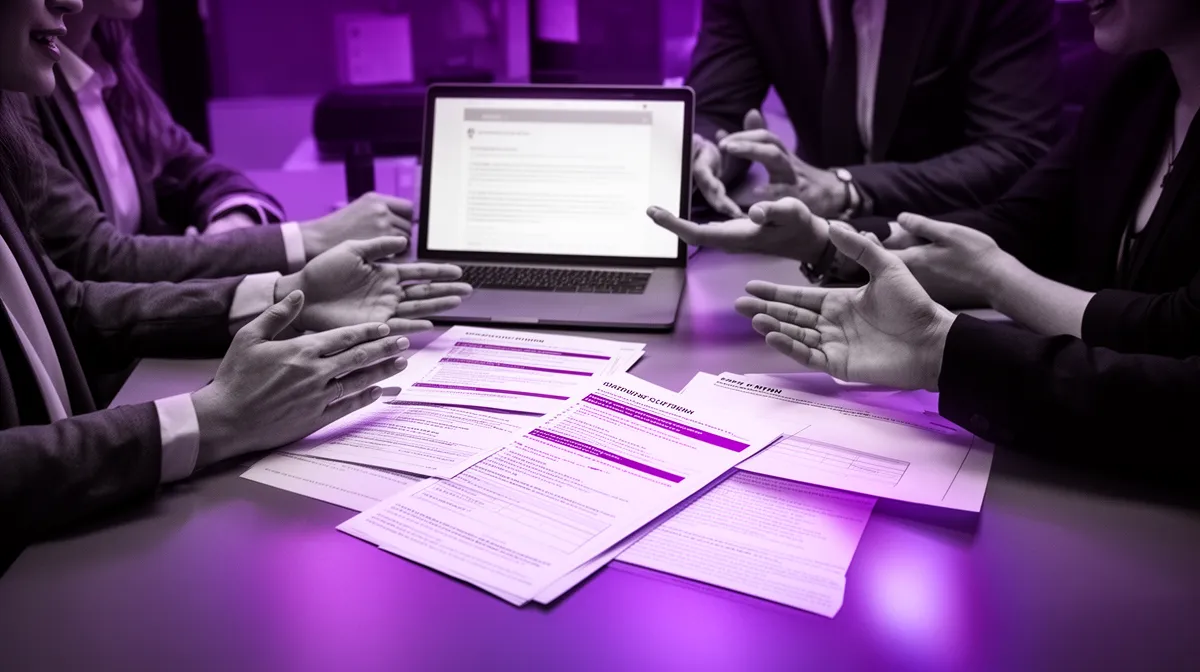 Team collaboration on contract review automation with lawyer control