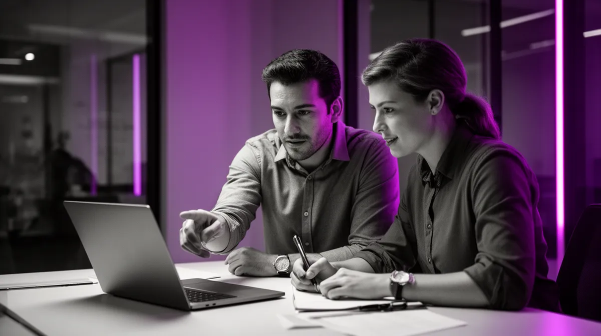 Team collaboration illustrating time-to-output for generative AI solutions