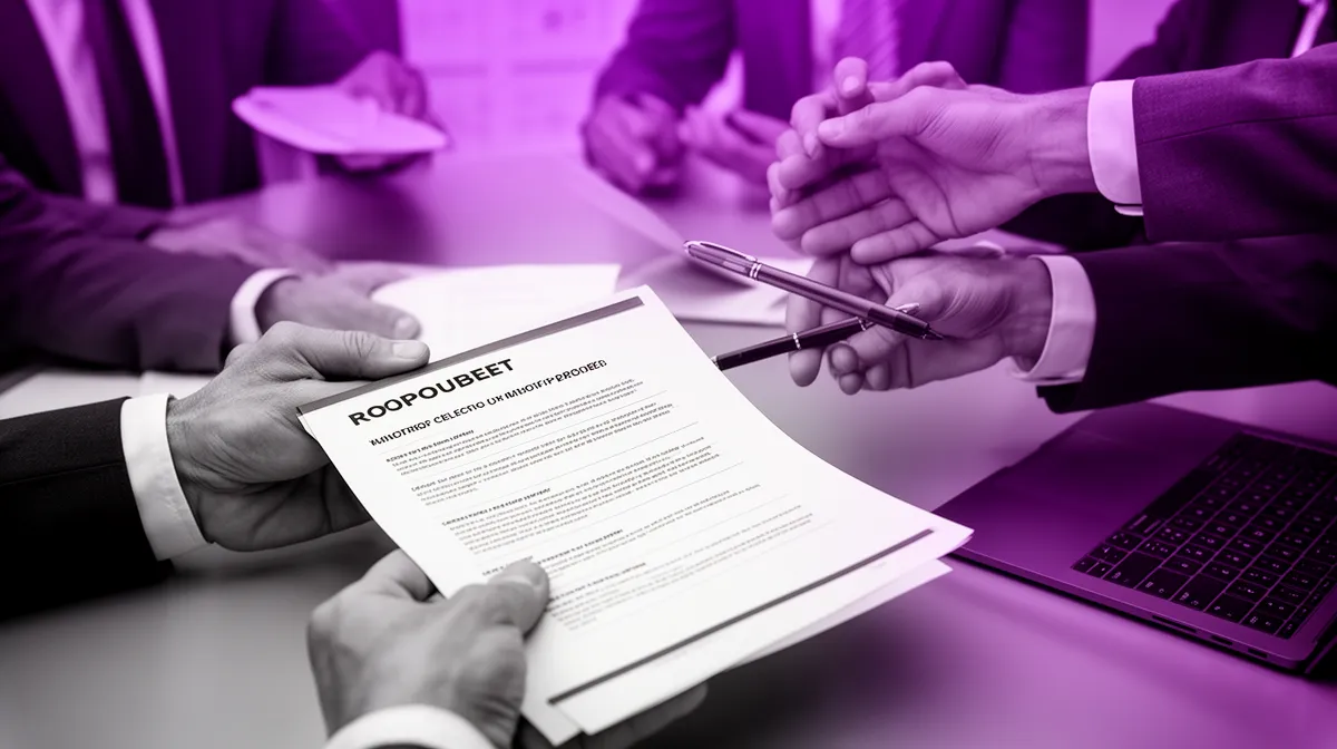 Procurement meeting evaluating AI model fine-tuning services vendor selection