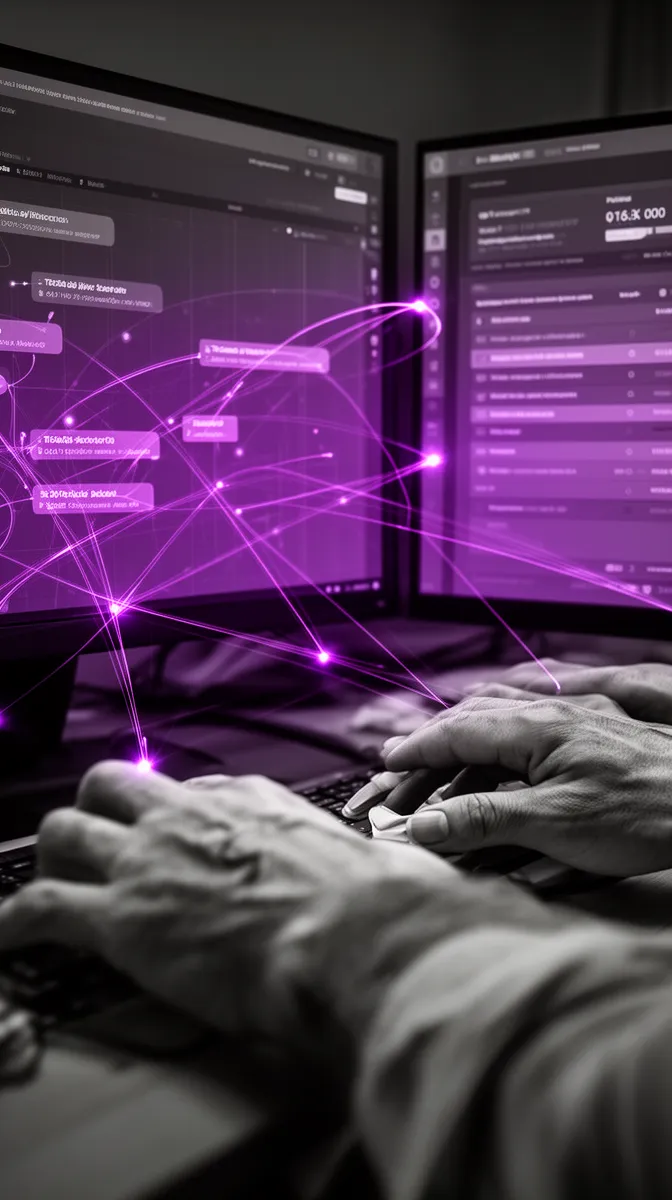 Workflow orchestration across systems for an AI agent for customer support