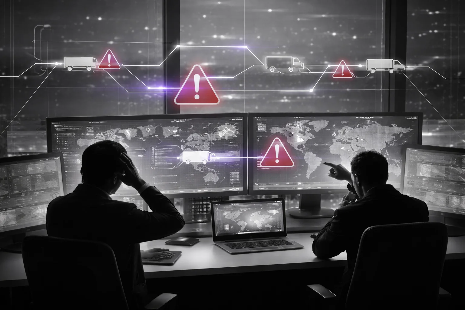 Logistics exceptions disrupting supply chain operations