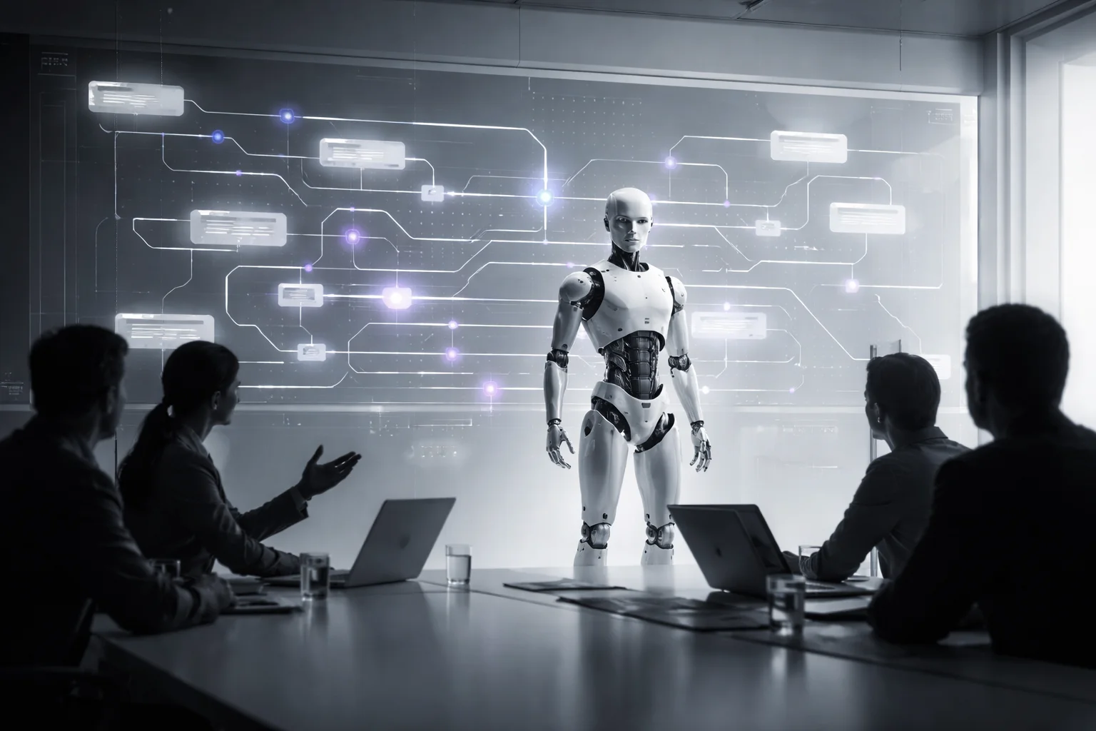 Replacement-first vs collaboration-first AI automation comparison