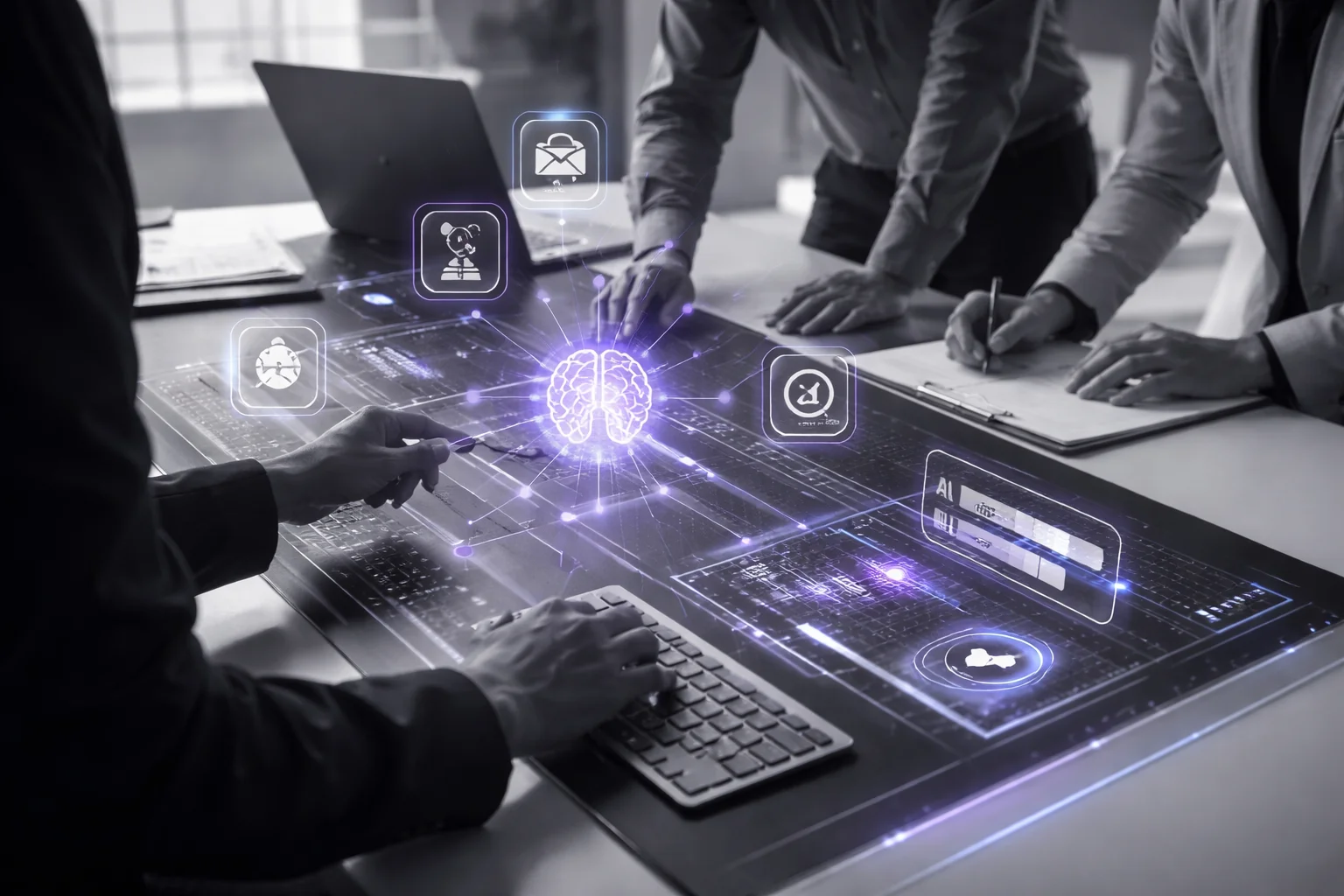 Adoption strategy roadmap for AI automation implementation