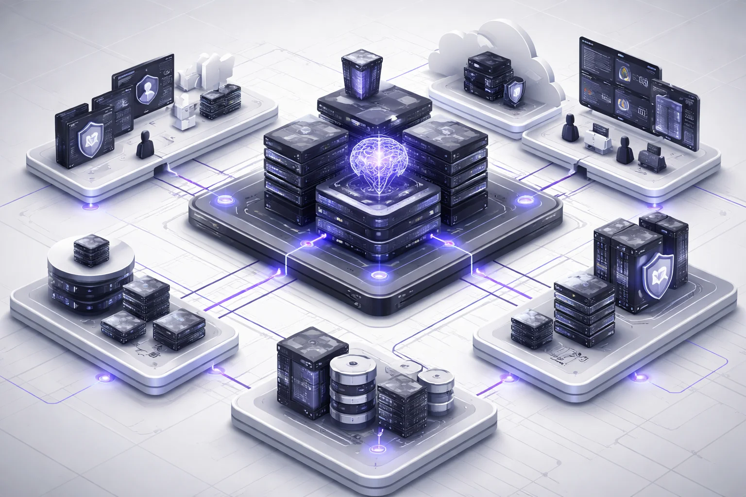 Architecture blueprint for secure private LLM deployment