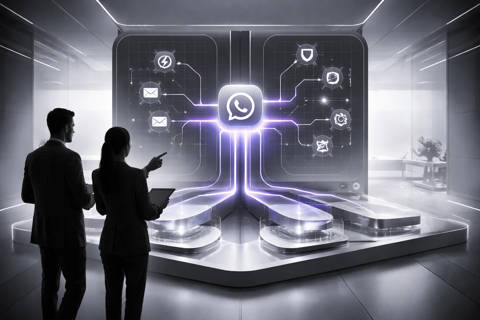 WhatsApp integration trade-off decision tree