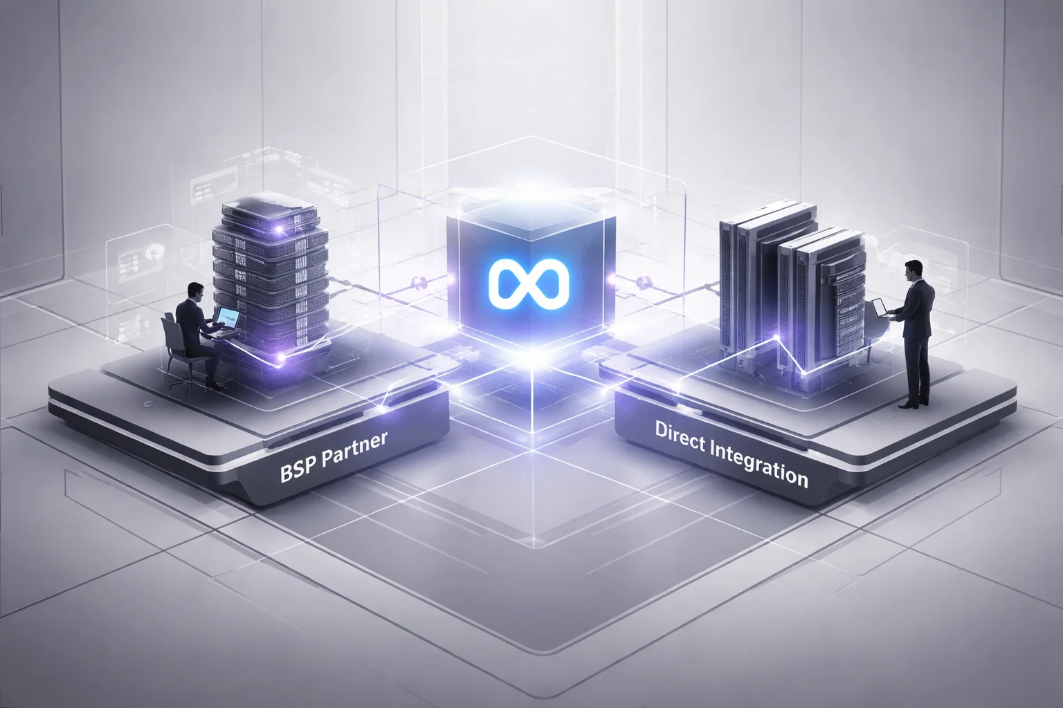 BSP partner vs direct WhatsApp integration comparison
