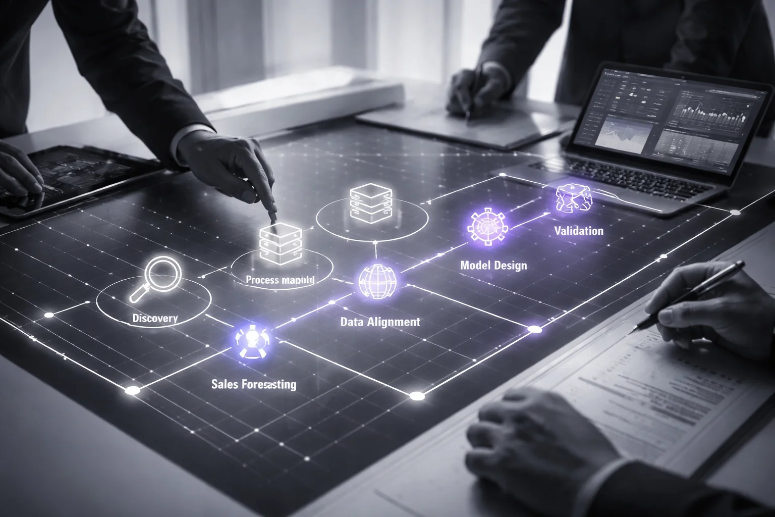 How Process-Informed Sales Forecasting Services Work