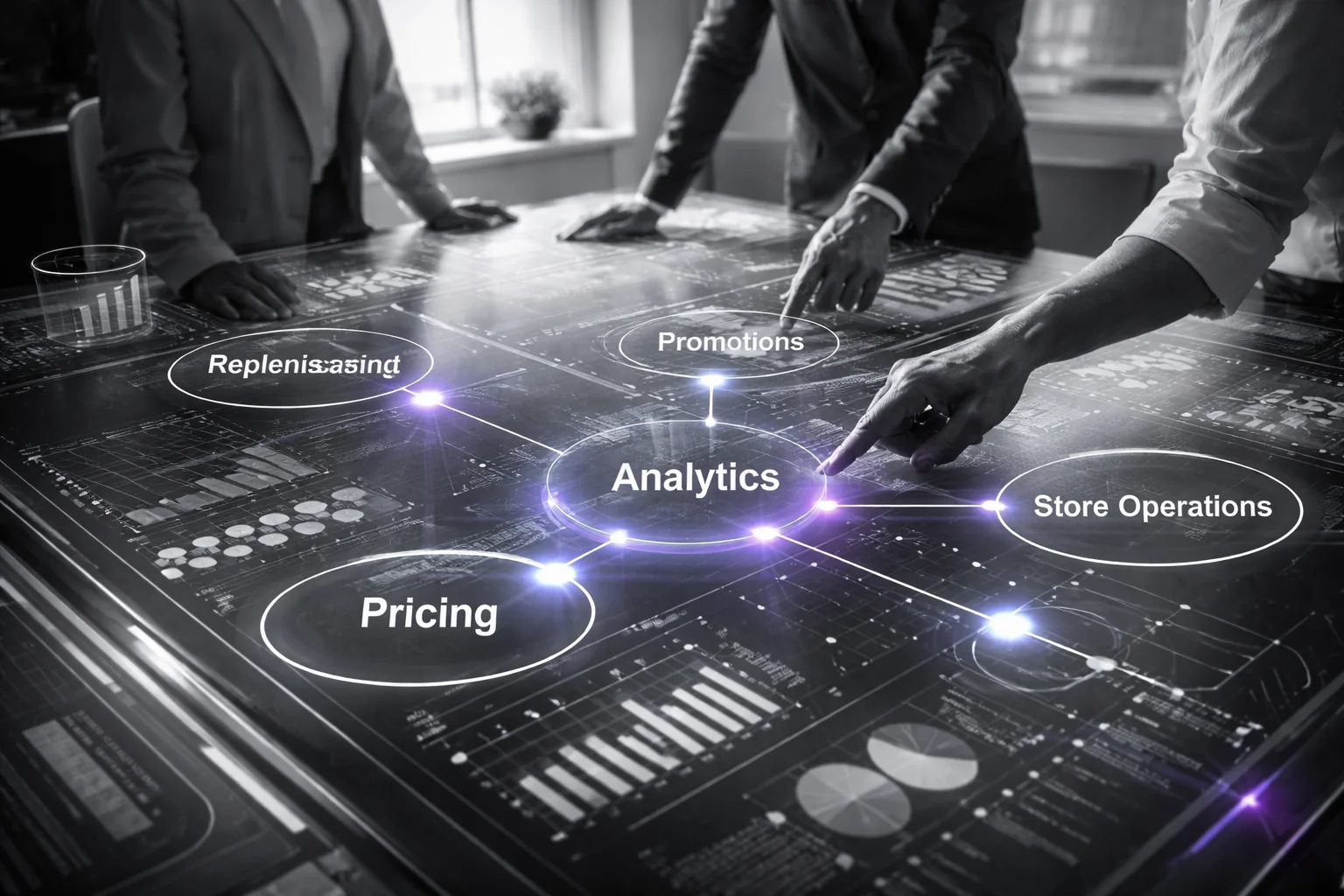 Retail analytics decision integration workflow
