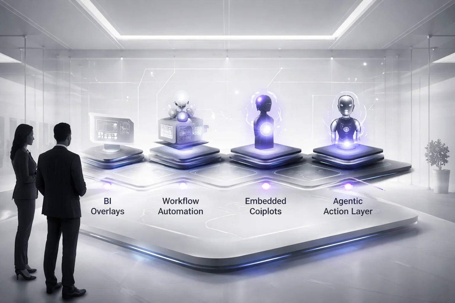 Decision integration approaches for retail analytics AI