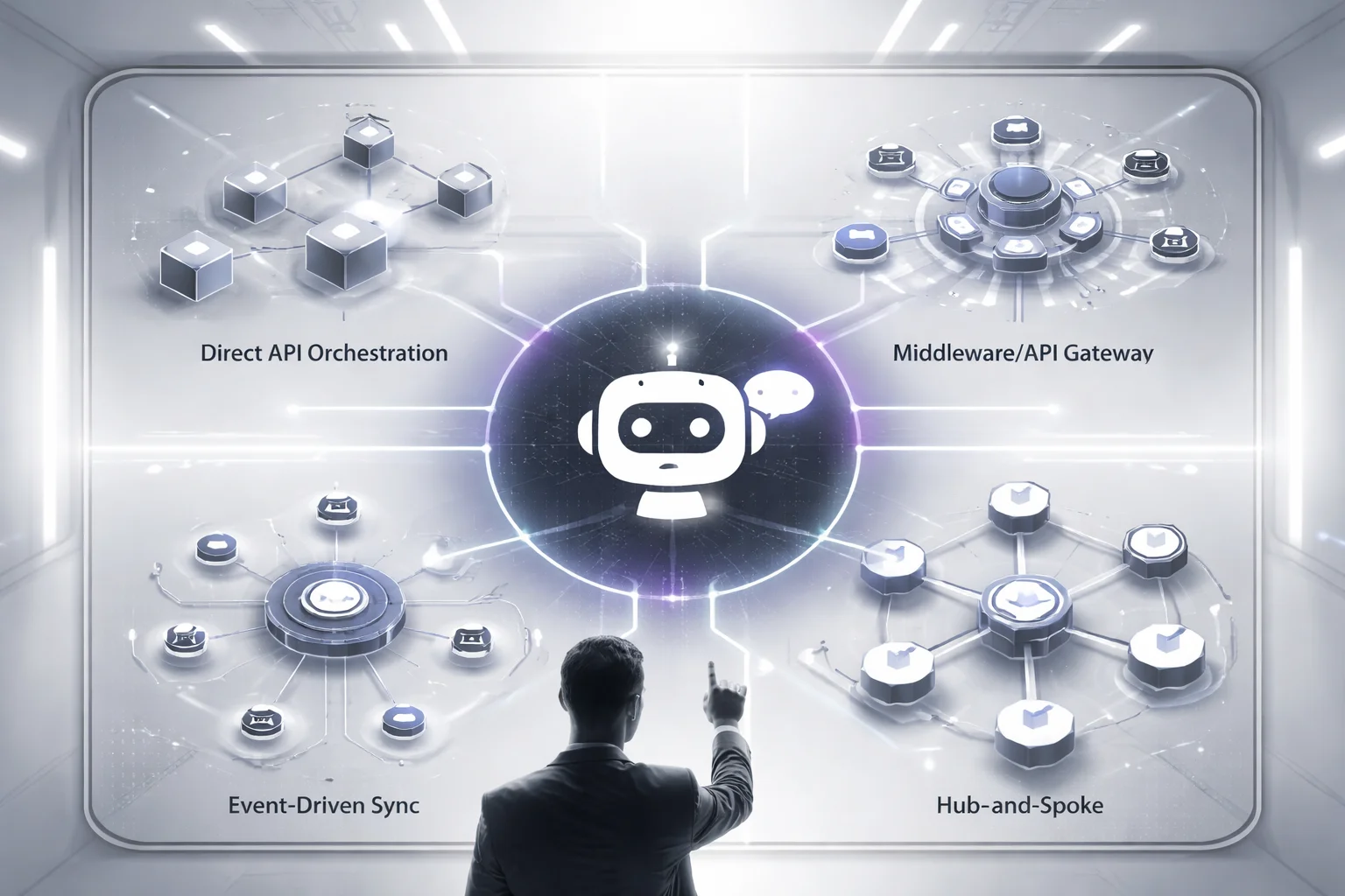 Enterprise chatbot integration architecture patterns