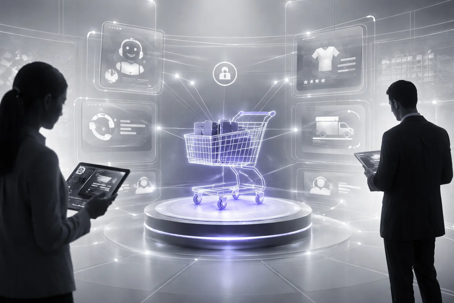 Quality-preserving retail automation workflow with human escalation