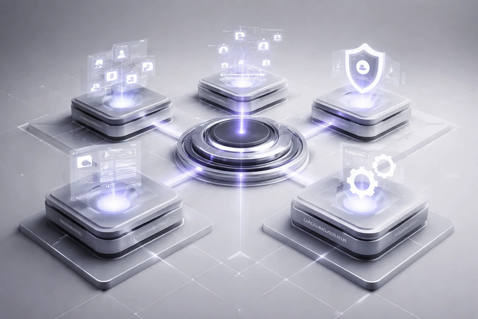 Core components of an AI agent integration platform