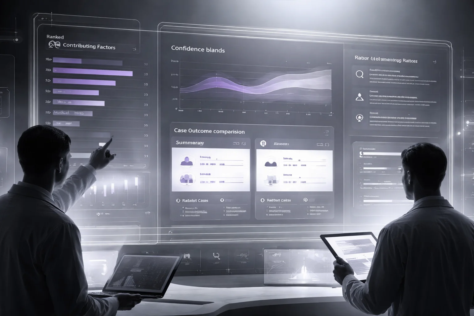 Clinician-accessible healthcare ML explanation interface