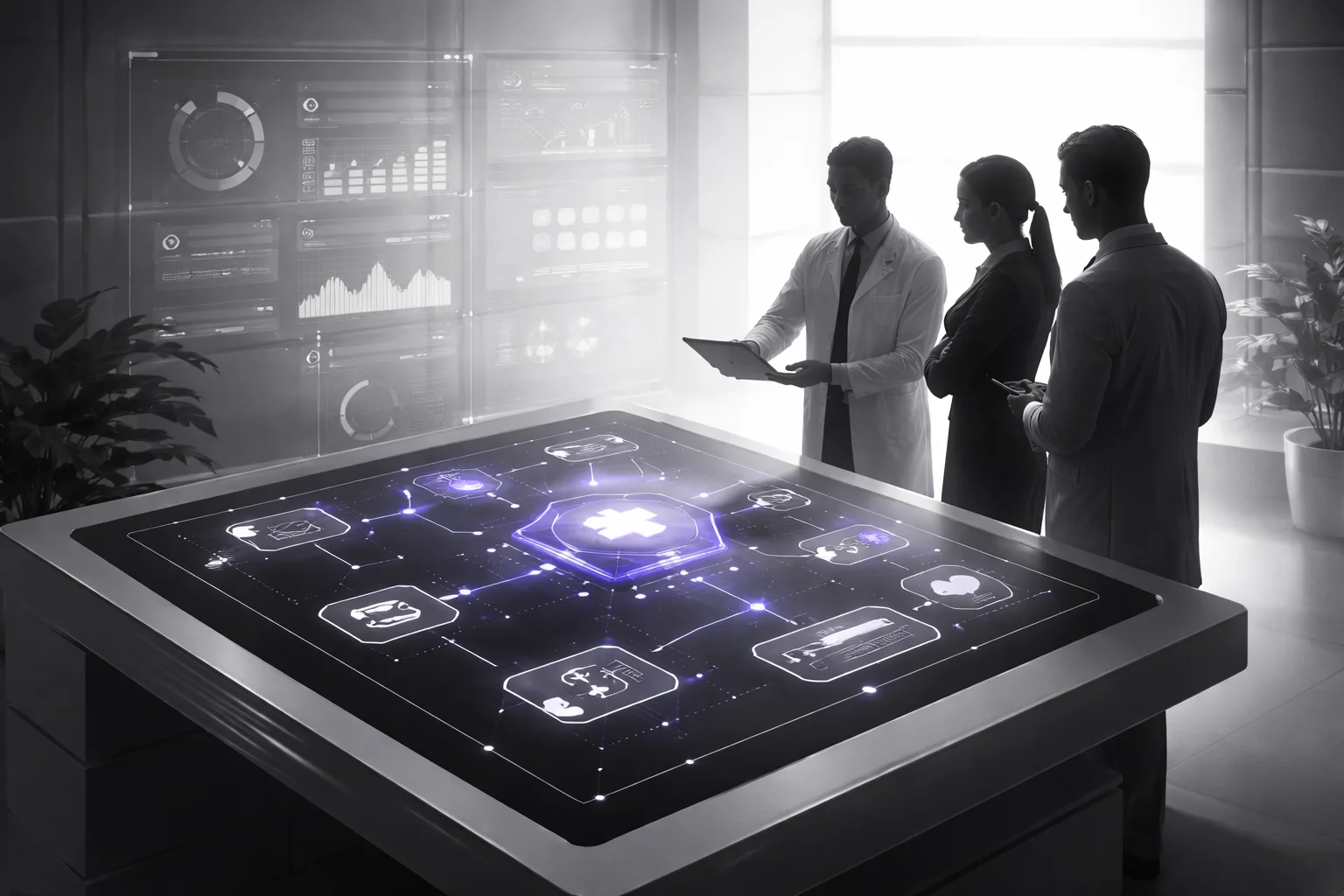 Healthcare ML development team validating model adoption with clinicians