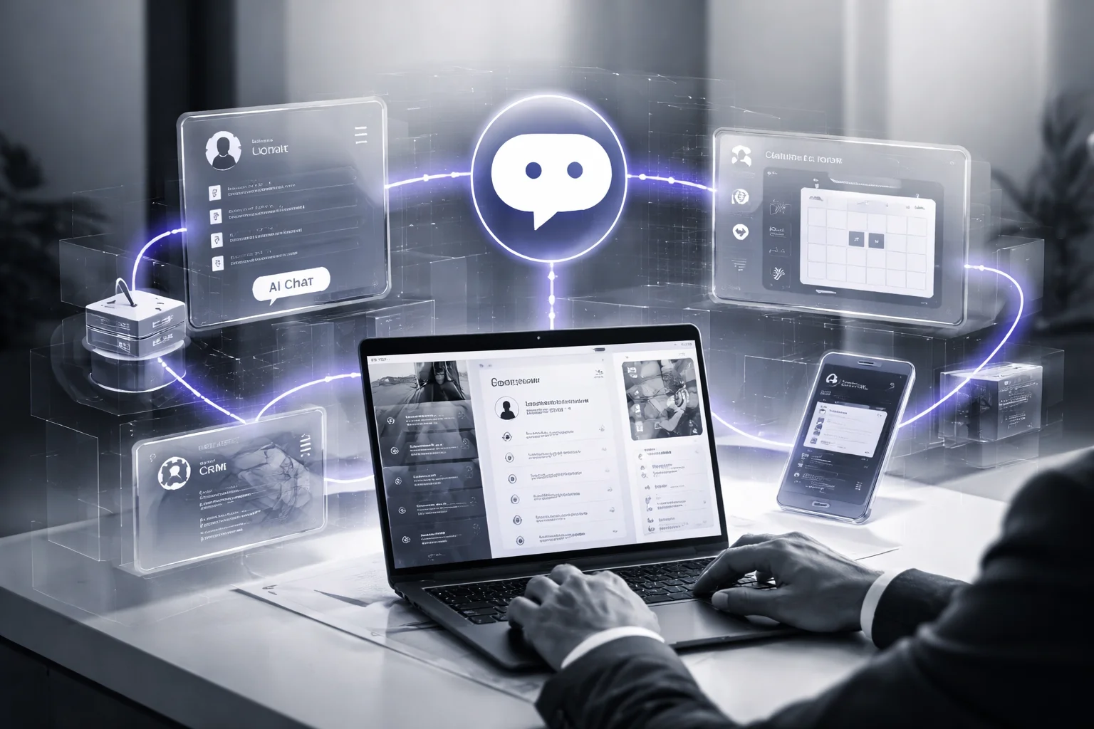 Real estate chatbot workflow from buyer qualification to agent handoff and appointment booking