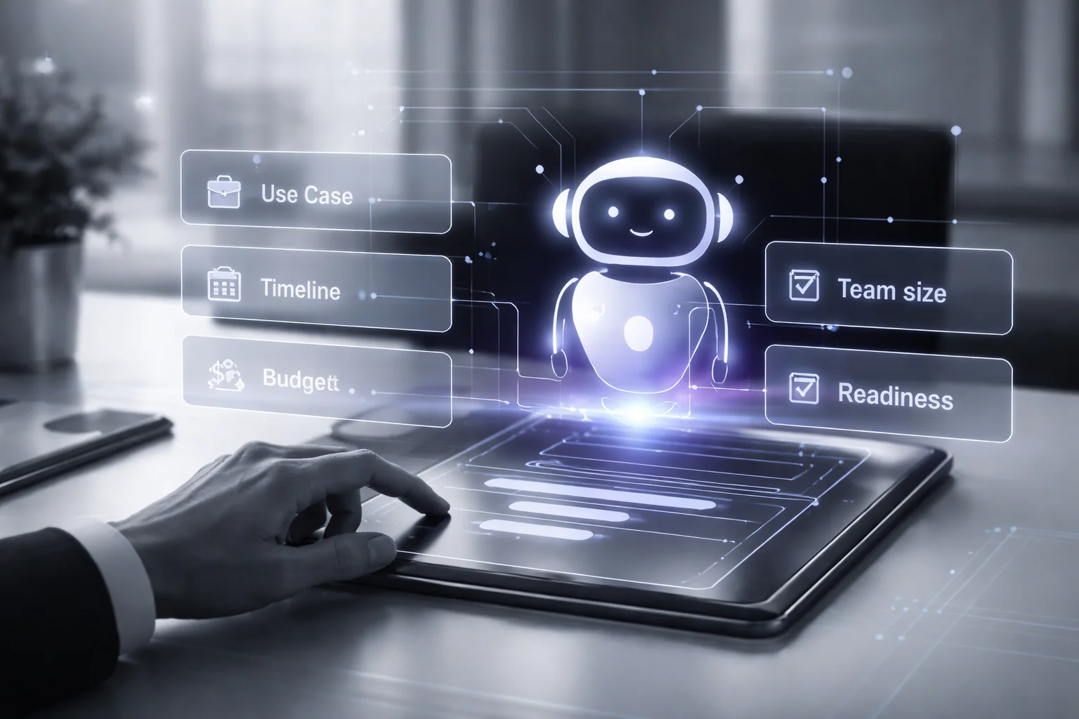 Key qualification signals for a lead qualification chatbot