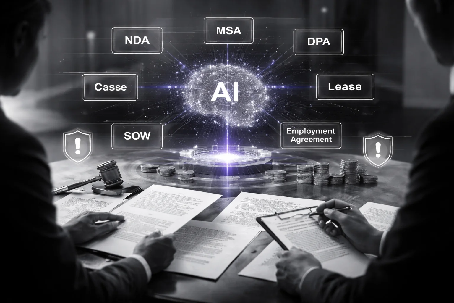 Generic vs type-specific contract AI comparison