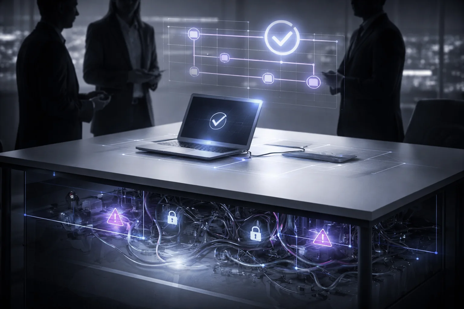 Demo versus production AI process agent complexity comparison
