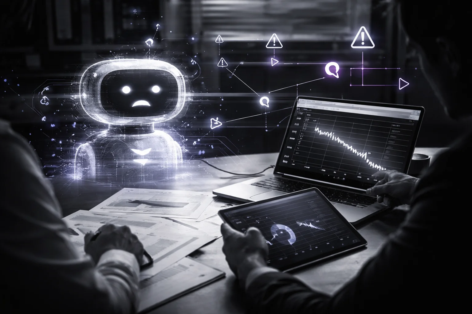 Common chatbot launch failure points infographic