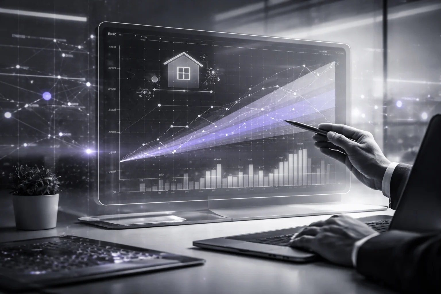 Uncertainty modeling methods for property valuation AI